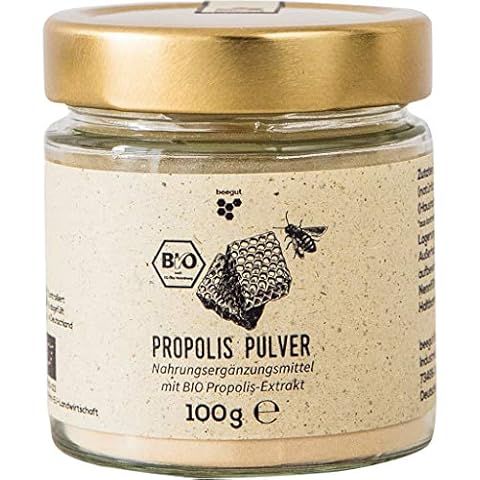 beegut BIO Propolis Pulver, zur Einnahme oder Herstellung eigener Produkte Cover