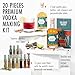 DO Your Vodka | DIY Infusion & Cocktail Kit | 12 Botanicals, 2 Glass Bottles, Recipe Guide | Gift for Men & Women | Holiday, Christmas, Birthday | Great for Home Bartenders & Cocktail Lovers