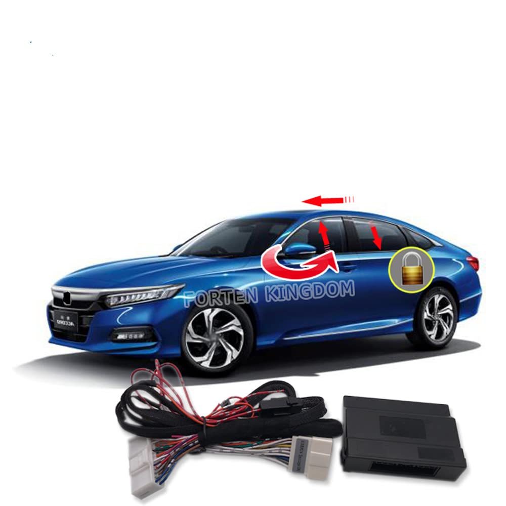 Car Auto Window Lift Close Auto Window Closer Open Mirror Folder Sunroof Closer Speed Lock Unlock System Module Accessories For Honda Accord 2018-2023