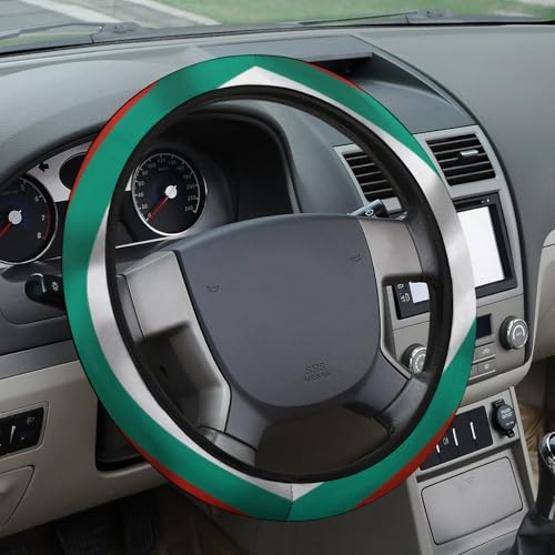 Bulgaria Bulgarian Flag Flag Car Steering Wheel Covers Universal Fit,15