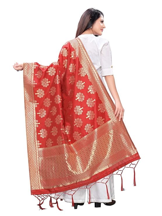 Women's Dupatta (Polyester Silk)4
