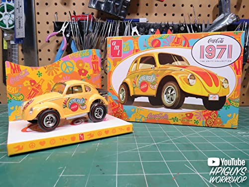Modelo a escala Volkswagen Superbug 1:25 AMT miniatura 5
