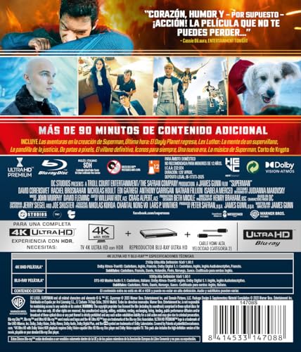 Superman (2025) (4K UHD+BD) [Blu-ray]