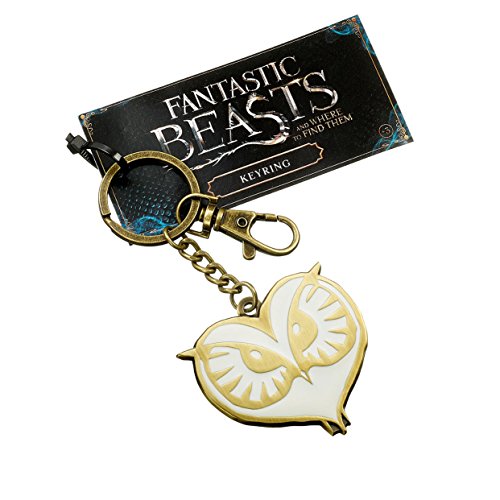 Preisvergleich Produktbild Phantastische Tierwesen - Metall Schlüsselanhänger - Eule