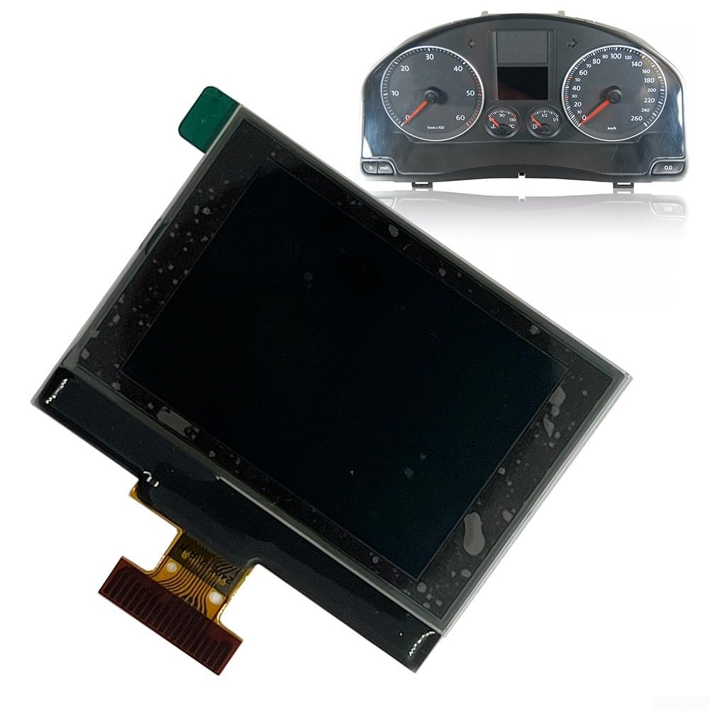 Écran LCD pour tableau de bord 1TD920862 1K0920861M pour Golf V 2003-2011 Pièce de rechange