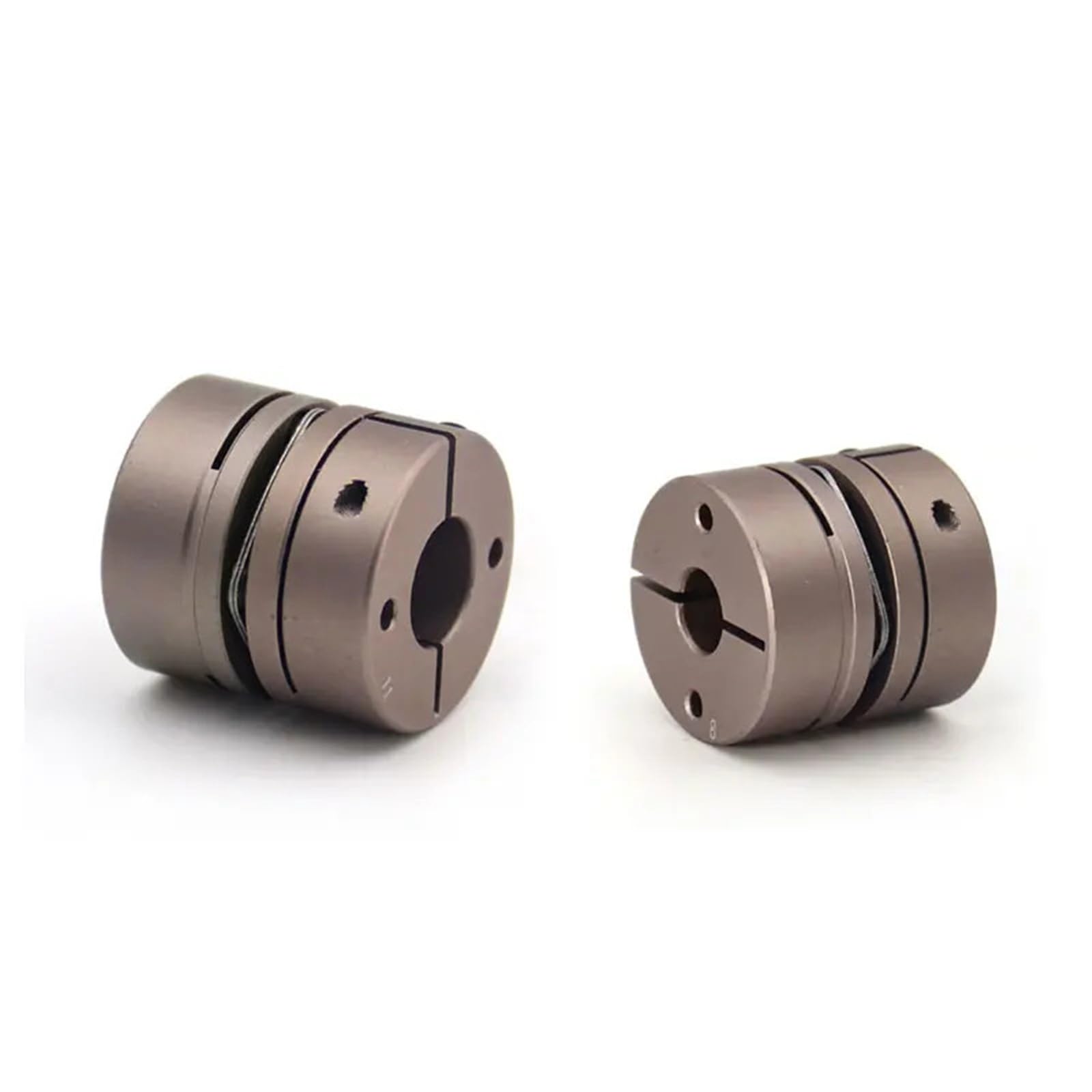 Connecteur d'accouplement élastique à membrane simple en alliage d'aluminium D26L26 D26 mm L26 mm, 1 pièce(5-6)