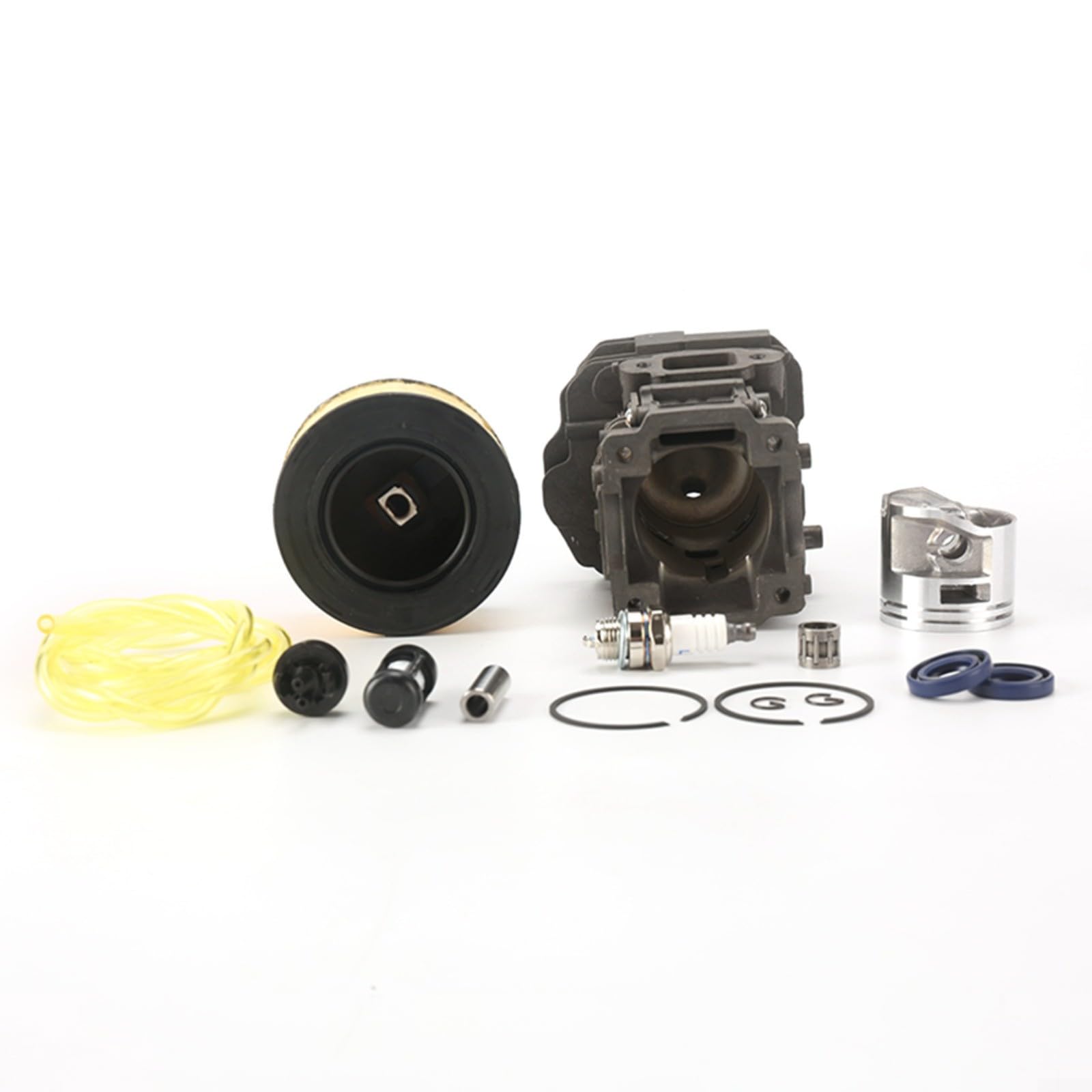 Kit de pistón de cilindro de motosierra para M 51 y para modelos MS 251, pieza de repuesto de 44 mm de diámetro
