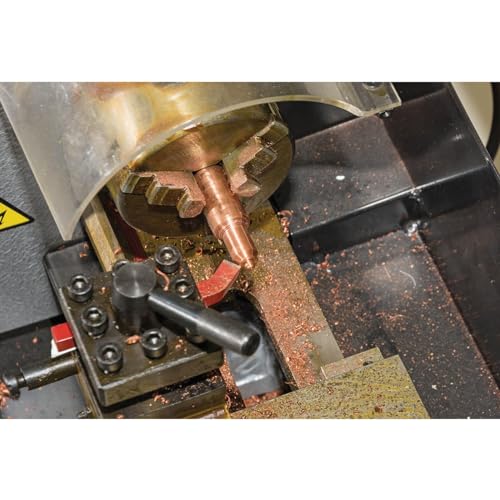 Draper 33893 Drehmaschine aus Metall, 250 W, variable Geschwindigkeit, Blau