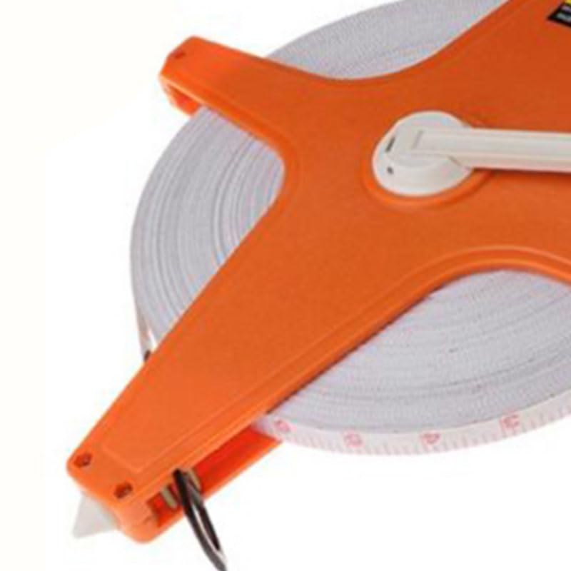 Cinta Métrica de Fibra 100 Metros con Mango de Plástico miniatura 5
