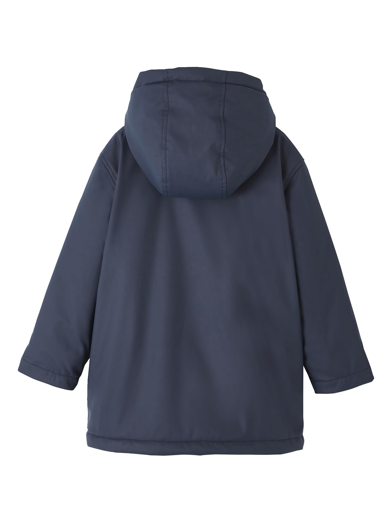 Vertbaudet Jungen Regenjacke mit Kapuze & Teddyfleece-Futter