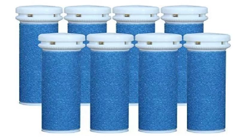 Generic Replacement Refill Rollers for Emjoi Micro-Pedi Roller (Extra Coarse) - Pack of 8