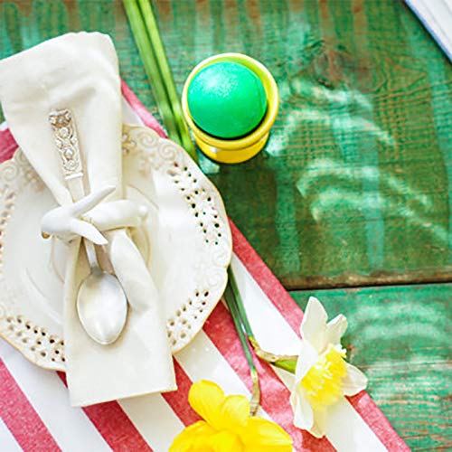 Jinmury TZ-114 Easter Rabbit Porcelain Napkin Rings thumb #2