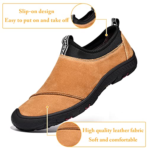 Mnplciea Men's Slip On Loafers Lightweight Comfortable Casual Fashion Sneaker Non-Slip Walking Shoes Outdoor Hiking Shoes2