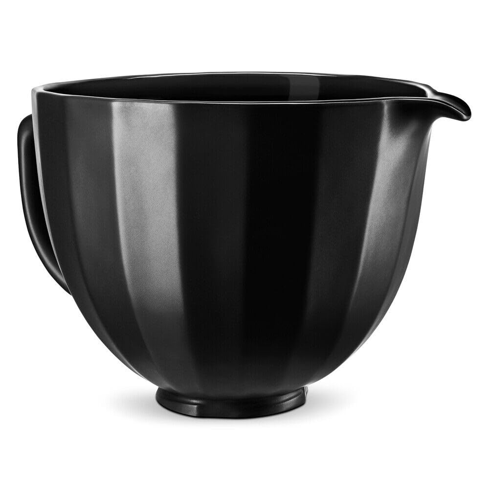 Bol Mélangeur KitchenAid 5KSM2CB5PCC - Céramique 4,8L - Micro-ondable, Four Et Congélateur