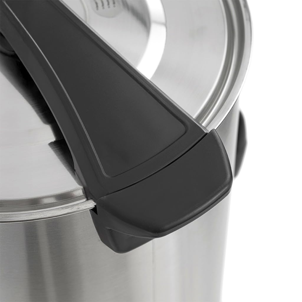 Mega-M Warnik do wody 24,5 l 2800 W inox z kranikiem 230 V | Regulacja temperatury, Keep Warm, wskaźnik poziomu wody, stal inox, kranik, do gastronomii