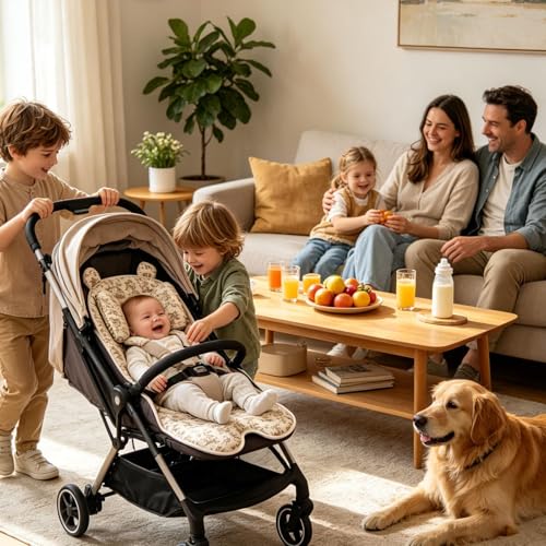 Matelas de poussette réversible pour le sommeil et les sorties de bébé