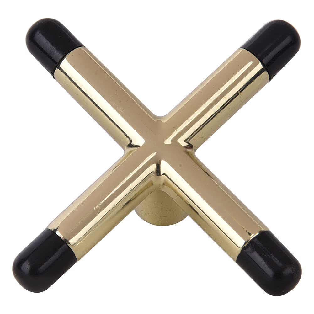 VGEBY Testa del Ponte da Biliardo, Accessorio per Stecca da Biliardo con Placcatura in Metallo e Rame, Design Durevole Maggiore stabilità, Perfetta per i Giocatori di