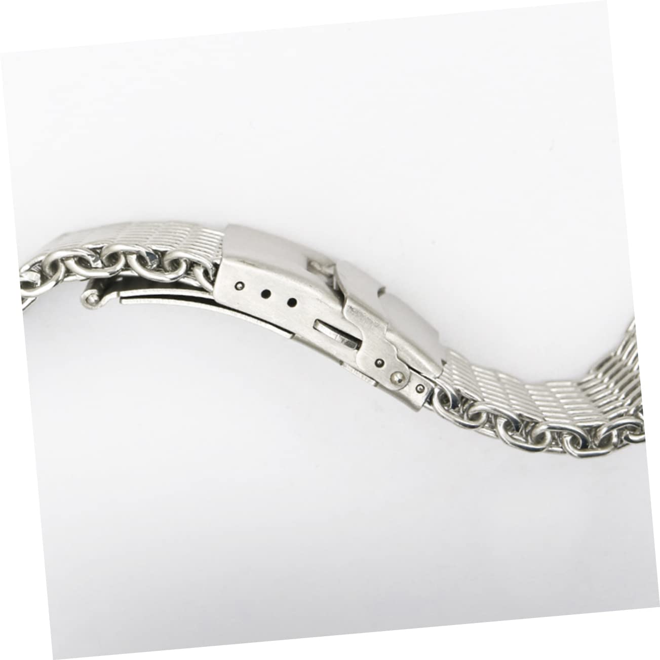 Metal Watch Band Watch Zastąpienie Pinów Pins Pins S For Men Smartwatch IWC Mesh WatchBnad Shark Silver