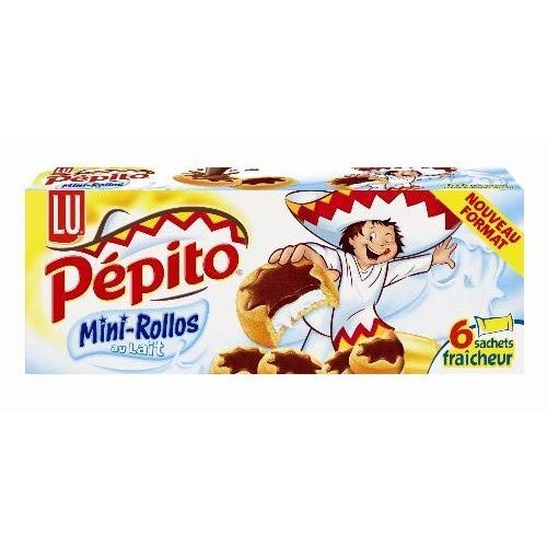 LU PEPITO – Pepito Mini Choco 225G – Juego de 4 unidades