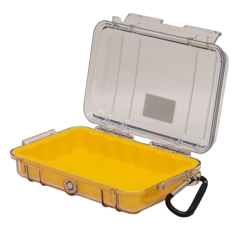 Amazon.com: Pelican 1040-027-100 1040 Micro Case (Yellow/Clear 