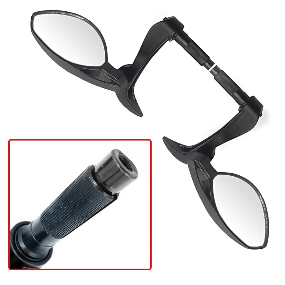 2 szt. Do motocykli sportowych Yamaha MT-07 R3 R25 Kierownica 7/8 cala Lusterka wsteczne do kierownicy motocyklowej Lewe i prawe