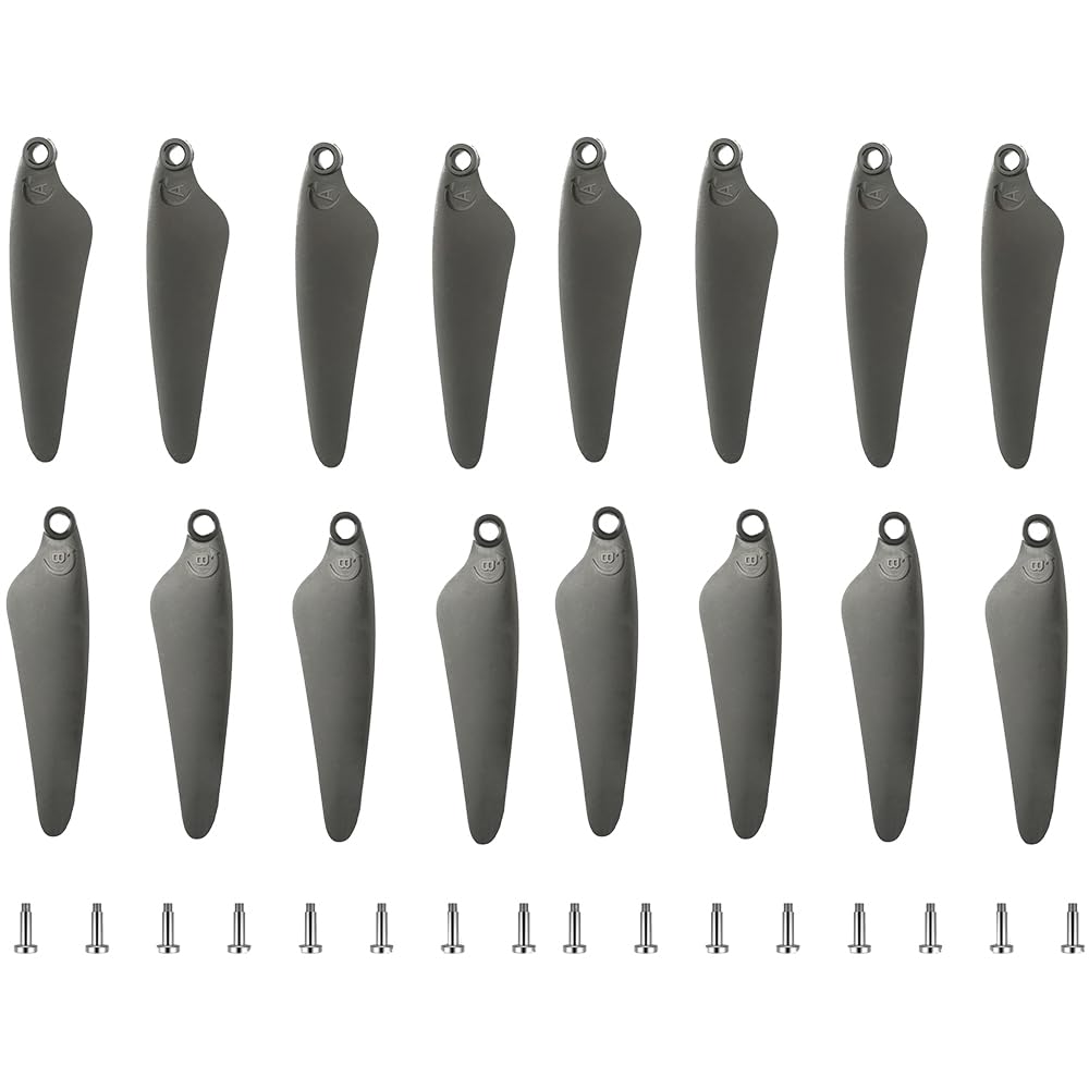 ABZEKH Drone Accessories For Original Propeller Props For Blades Spare Accessories Parts For Hubsan Ace SE Pro Refined Ace 2 3-Axis For Gimbal RC Drone Quadcopter(2 Set(16PCS))