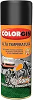 Tinta Spray Preto 300 ML - 250 GR Fosco Alta Temperatura - DECOR COLORGIN