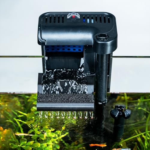 HOZOE Aquarium Filter Baffle, Fish Tank Accessory, Helps Maintain a Calm Water Surface and Slow Down Water Flow, Fish Tank Filter Flow Controller, Suitable for Most Hang-On-Back Filters. (10 CM)