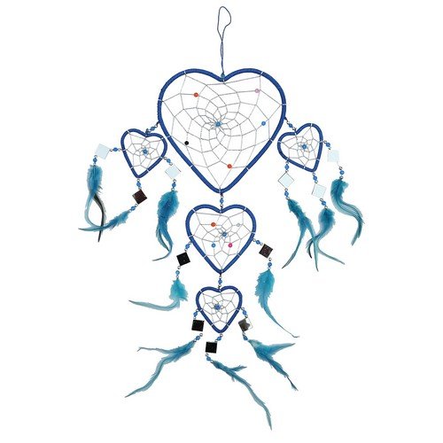 Zuzer Acchiappasogni A Cuore Con Luci - Decorazione Colorata Per Camera Da Letto E Feste - Foto 2