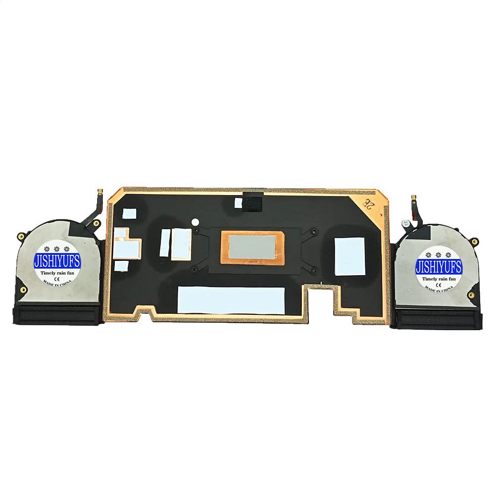 Sostituzione Nuova CPU+GPU Ventola di raffreddamento per Dell XPS 13 7390 9310 2-in-1 Dual Cooling Fan Plus Heatsink 0VDFK8 EG50030S1-C180-S9A 5K2004KBT7 EG50030S1-C170-S9A DC5V
