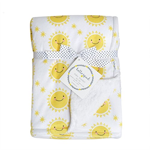 Image of Hello Spud - Plush Blanket - Sunshine