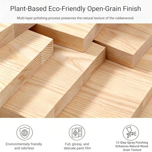 Mesa consola de madera maciza para recibidor entrada con cajones 80cm 4
