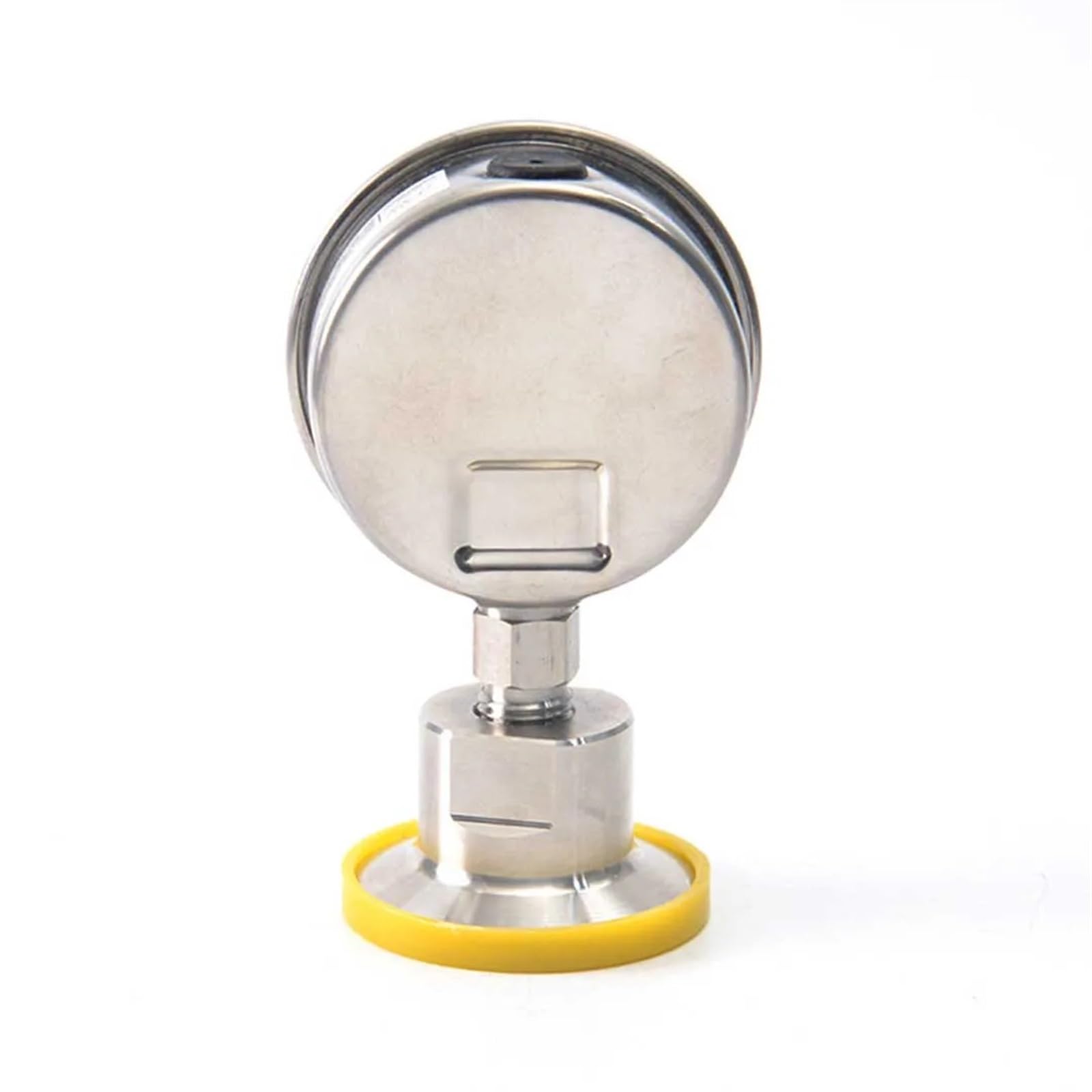Manometer für Luftdruckmesser Sanitärmanometer SS316 Tri-Clamp 1,5" Durchmesser 60 mm Genauigkeit 2,5% FS 0-600 bar Membran SS 316L Manometer (Size : 0 10 bar)