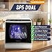 Sommertal SP5 Mini Geschirrspüler | Tischgeschirrspüler für 1 bis 3 Personen | bis 28cm Teller | 6+1 Funktionen | Kleine kompakte Spülmaschine | freistehend, LED, Touch, 5L Wassertank & Festanschluss