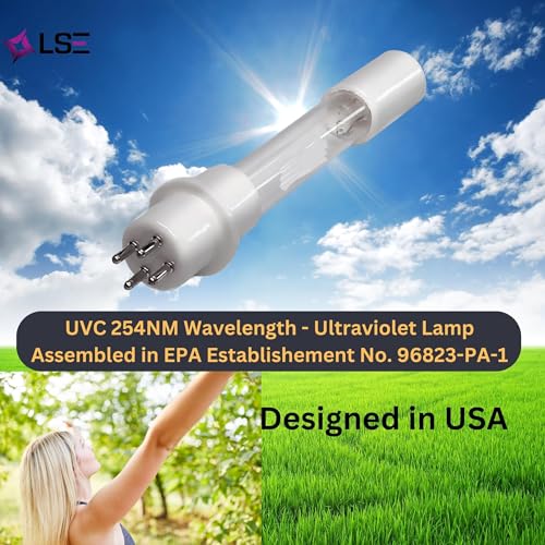 Bombillo UV LSE Lighting 8W Compatible DYN-403H 5 Pulg. T5F miniatura 3