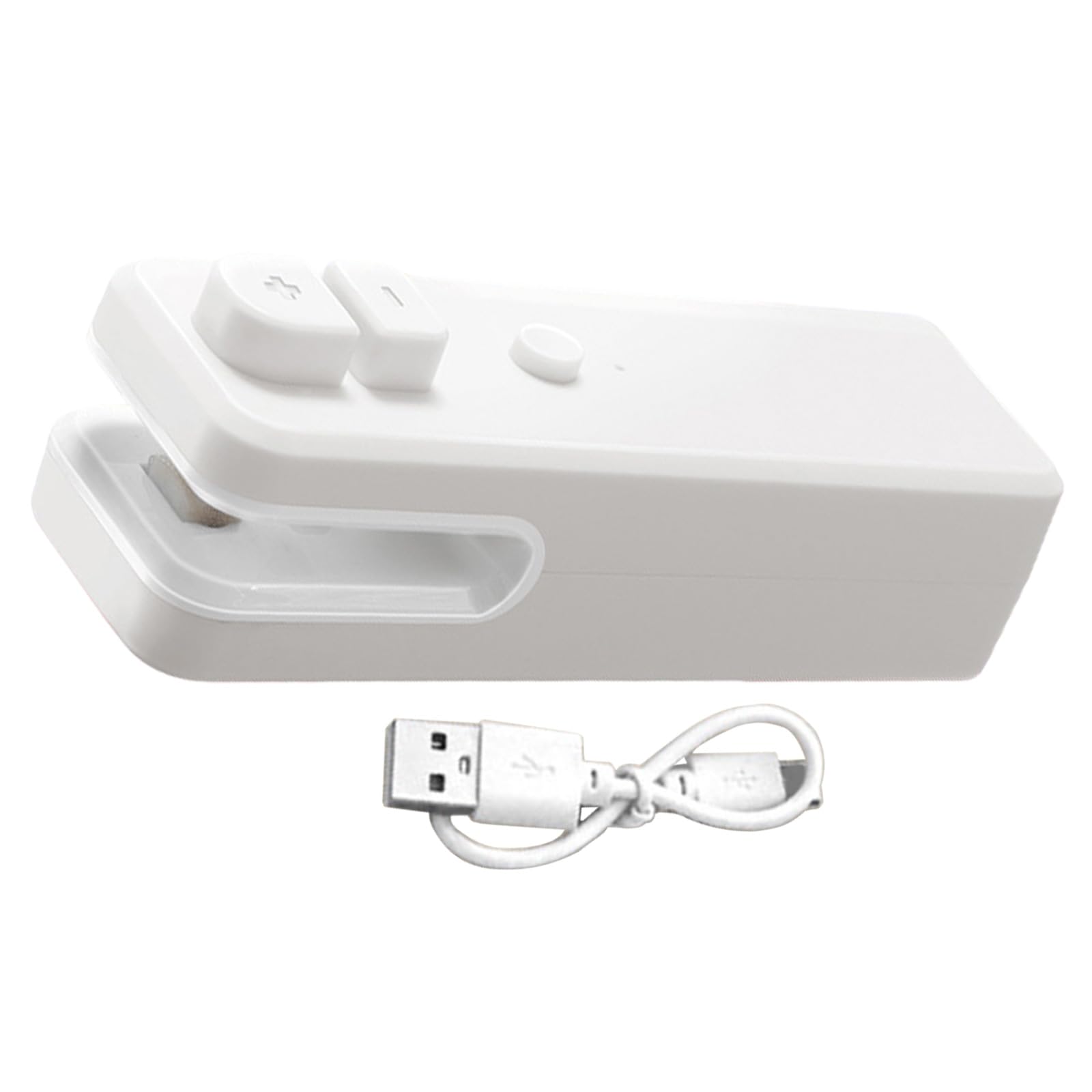 Kalttoy White Efficient Usb Miniature Sealing Tool Sturdy Miniature Bag Sealer Usb Powered For Food Packaging And Document Sealing Adjustable Heat Sealer