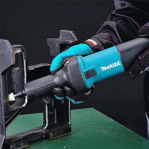Makita GD0601 1/4" Die Grinder, with AC/DC Switch, Blue