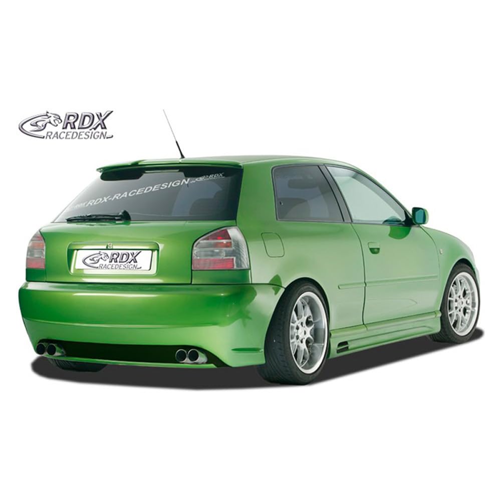 AUTO-STYLE Spoiler arrière compatible avec Audi A3/S3 (8V) Sedan 2013-2020 (ABS Noir Luisant)