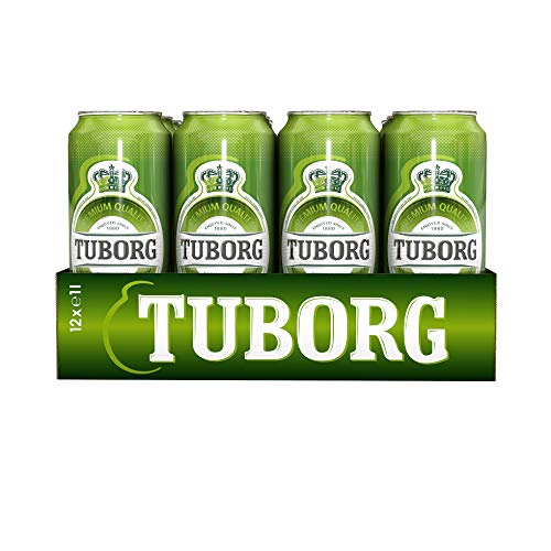 Tuborg Pilsener 1 Liter, Bier Dose Einweg (12 x 1.0 L) Dosenbier - Image 6