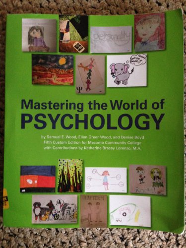 Mastering the World of Psychology 1269443755 Book Cover