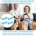 8Pcs Toe Separators for Pedicure, Overlapping Toe Spacers for Women Men, Plantar Fasciitis Yoga Toes Stretcher, Bunion Corrector for Walking Running Yoga Practice(Blue)