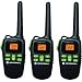 Motorola MD200TPR FRS Two-Way, 20 Mile Radio Triple Pack (Black)