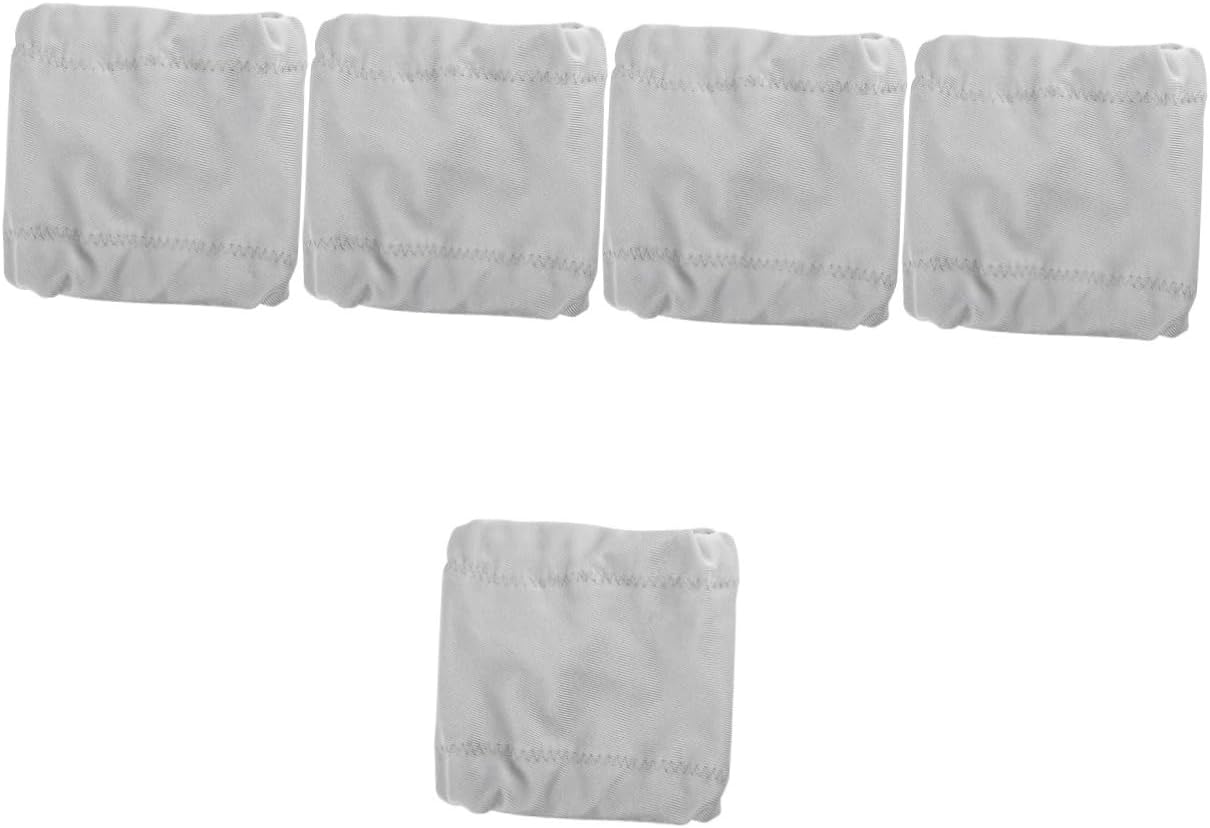 OSALADI 5pcs Speaker Cover Case Compatible Oxford Scratch Dust Bump for Outdoor Use Light Grey