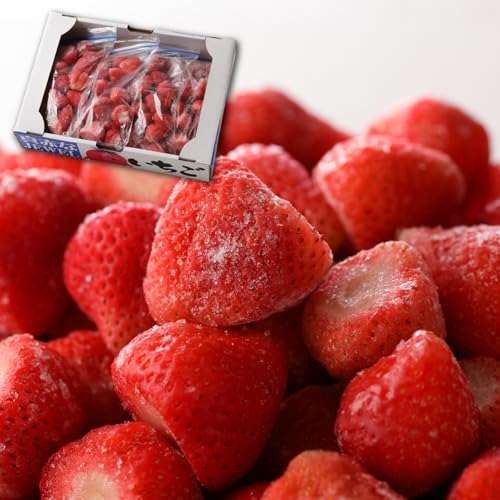 福岡県産 冷凍あまおう 約2kg (約500g×4パック)