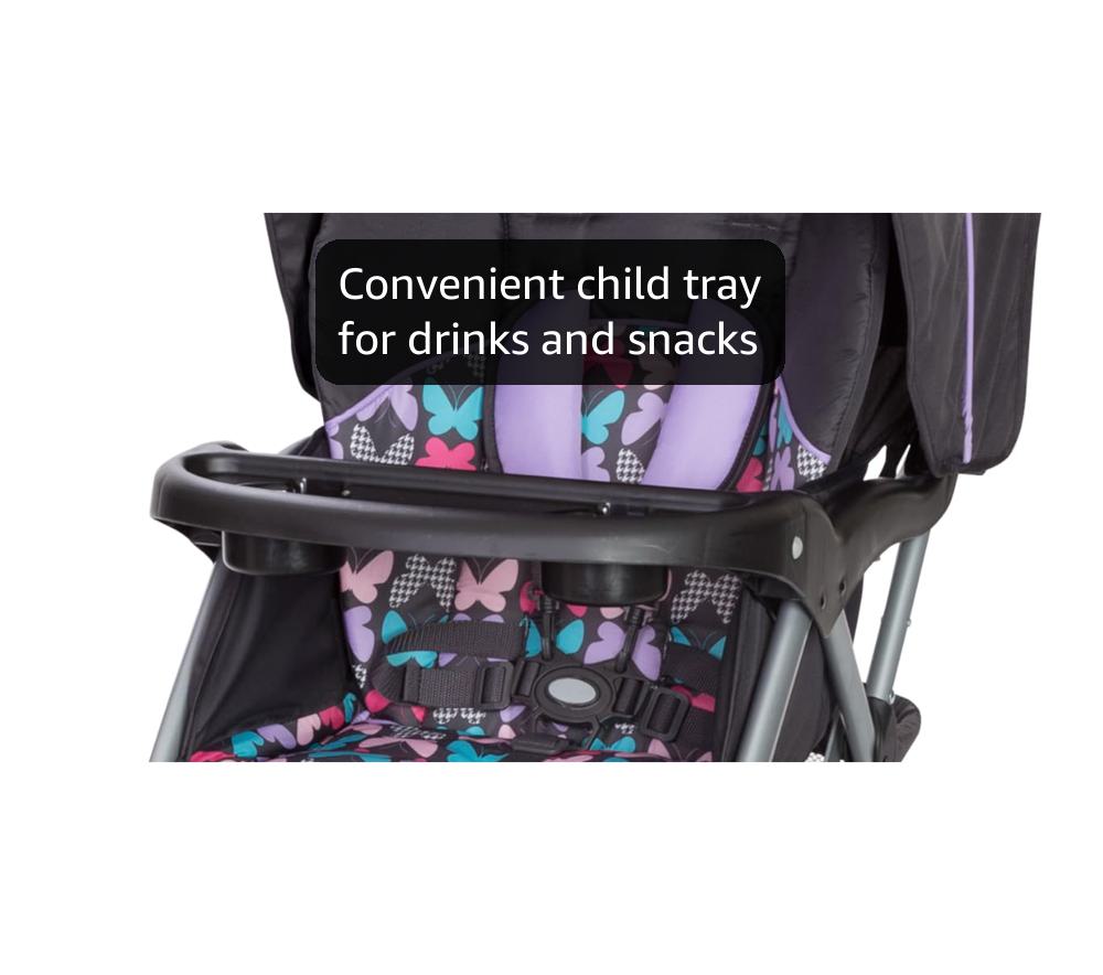 Baby Trend EZ Ride 35 Travel System, Stroller Car Seat Combo for Infant Toddler Travel with Safety Base, Lightweight Compact Design, Sophia