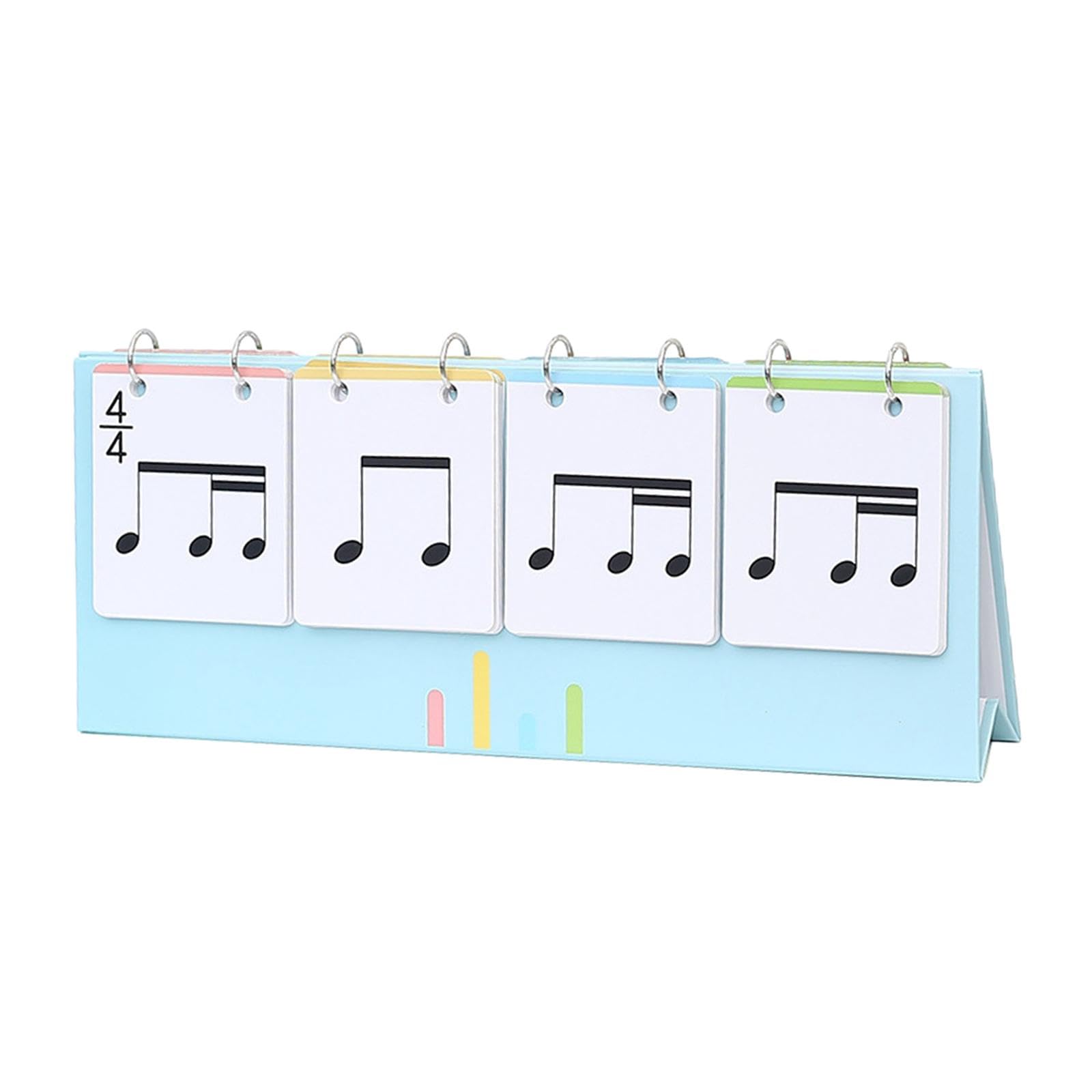 Notación Musical Aprendizaje de Lectura de Tarjetas Partituras Musicales