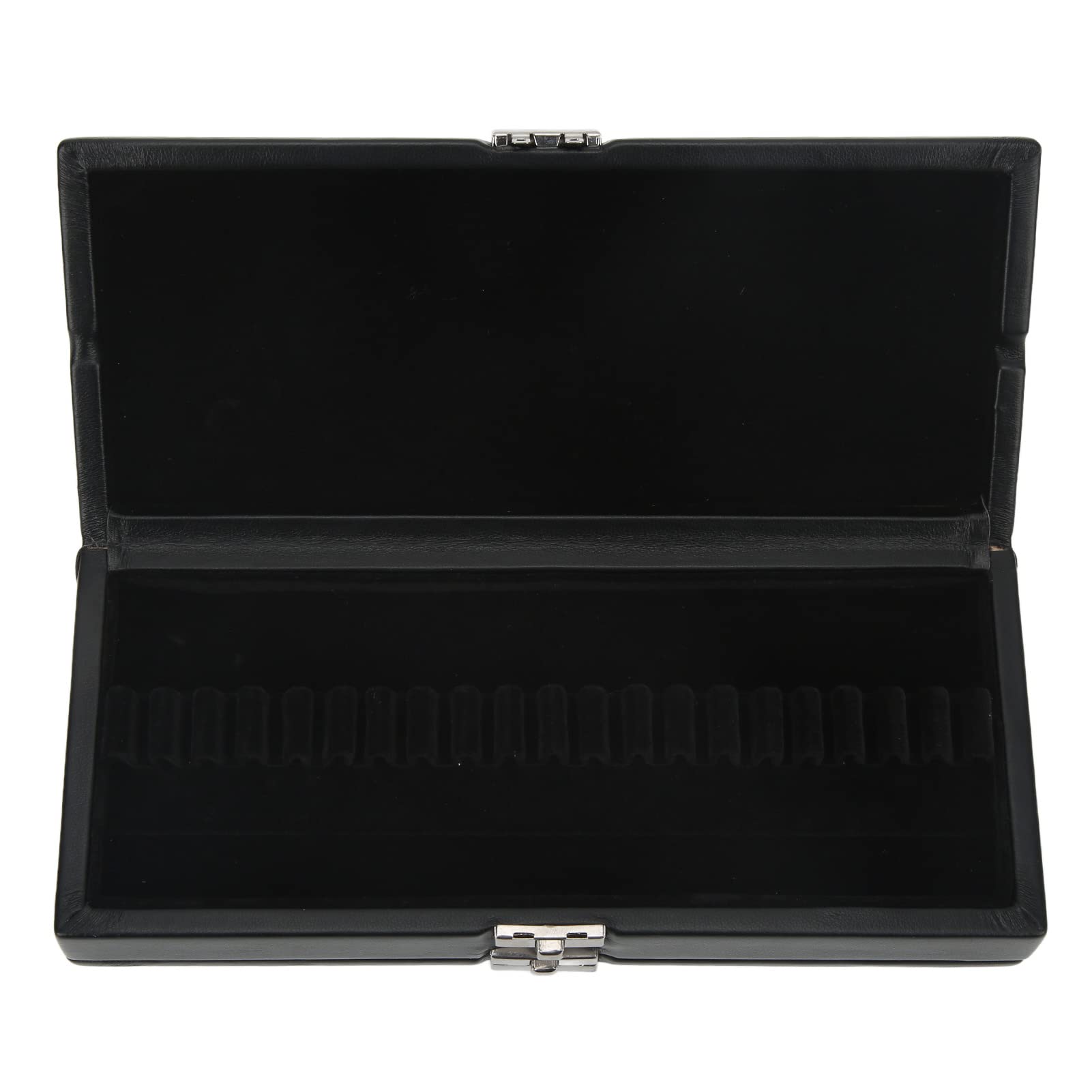 Professional 2 Layer R EED Case detiene 40 R EED, pelle PU con morbido design anti -perdita per fodera interno per oboe, accessori sassofoni per clarinetto (nero)