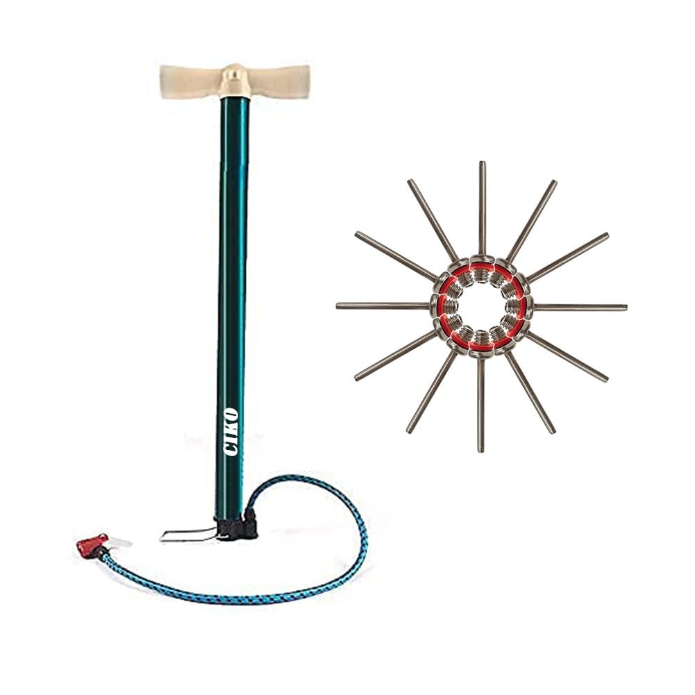 See full amazon price history chart for Ciko Multipurpose Air Feelig Inflating Pump with Inflating Needles 5 or 12 (12) Ciko Multipurpose Air Feelig Inflating Pump with Inflating Needles 5 or 12 (12) (B0CKFJ8Y6N) Amazon Price History, Amazon Price Tracker