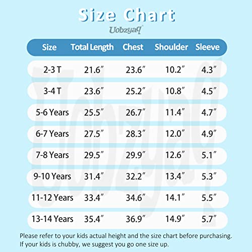 Uobzyaq Sleep Shirt For Girls Kids Cotton Nightgowns Summer Stars Sleepover Nightdress Flouncy Sleepwear For 2-12 Years White Size 6-7Years(130) #TOP2