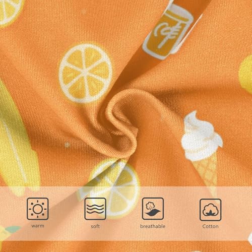 Girls' Underwear Orange Ice Cream Toddle Brief Panties 2-8 Years 203007413